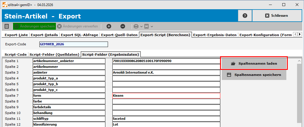 ArtikelExport_Einlesen_INI_01