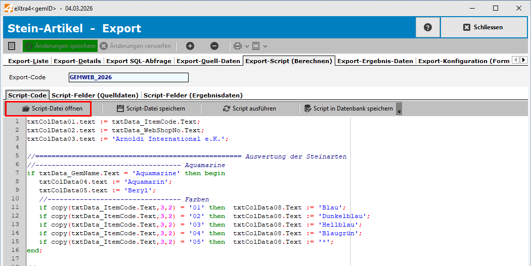 ArtikelExport_Einlesen_PAS_01